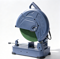 Scie à découper électrique professionnelle de 400 mm à roue abrasive, directement d'usine, pour la découpe de métaux avec table industrielle