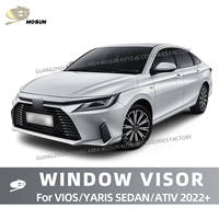 Déflecteurs de vitres pour VIOS YARIS Berline SD Ativ 2022+ – Pare-pluie et coupe-vent automatiques