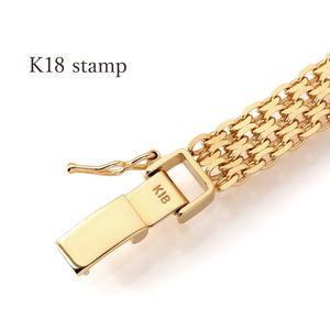 Uso diario Ocasiones especiales K18 Cuádruple X-Bismarck Cadena 42cm22g Collar de moda - Product Image 5