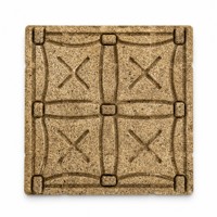 Palette en bois moulé monoface 1,5t à charge dynamique, vente en gros économique pour la logistique d'entrepôt et le transport de marchandises