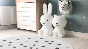 Kaili Wilton's populaire intérieur tapis imperméable Naive Naughty Design enfants adolescents maison voyage Camping porte salon lit étude voiture - Product Image 2