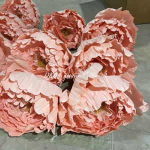 Décorations de scène de fête de mariage, événement, grand format, simulation de fleurs géantes en papier - Product Image 4