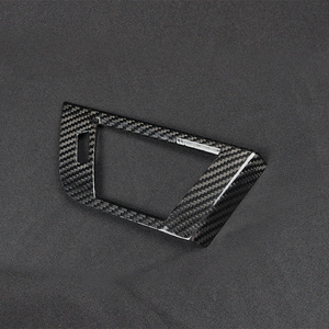 ES Carbon Fiber Car Interior Accessories Carbon Fiber Copilot Air Outlet Frame for BMW 3 4Serises F30 F31 F32 Car Accessories - Product Image 5