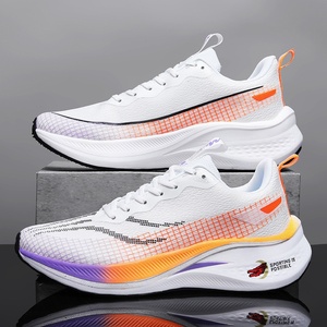 Men's and Women's Shock-Absorbing Running <b>Shoes</b> with <b>Lace</b>-Up Closure Fashionable Mesh Racing Feature for Autumn Season - Product Image 3
