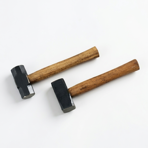 Industrial Forged Steel Sledge <b>Hammer</b> Wooden Handle Heavy Duty Tool For Roofing And Machining Work - Product Image 1