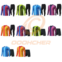 Nuevo Conjunto de Uniforme de Portero de Fútbol Personalizado 2026, Manga Larga, para Entrenamiento, Partidos Deportivos, Uso Diario, para Hombres, Adultos y Niños