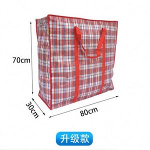 Bolsa de Almacenamiento Plegable Reutilizable Personalizada, Reforzada, Reciclada, Resistente, Impresa, Portátil, de Polipropileno Tejido, Grande, para Mudanzas - Product Image 2