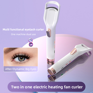 Hot 24 Hours Long Lastin Rechargeable Electric <b>Heated</b> Eyelash Curler With Lash Fan Dryer for Eyelash Extensions - Product Image 5