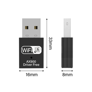Magelei Plug & Play <span class=keywords><strong>USB</strong></span> <span class=keywords><strong>WIFI</strong></span> 6 Dongle AX900 Drahtlose Netzwerk karte 900 Mbit/s <span class=keywords><strong>USB</strong></span> 2.0 <span class=keywords><strong>Wifi</strong></span> 6 und BT 5.4 Adapter 2 in 1 Combo Dongle - Product Image 2