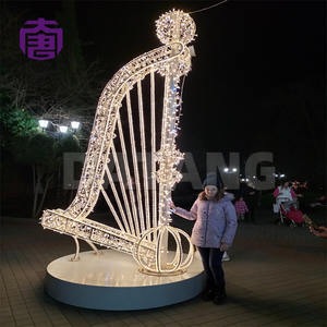 Pantallas LED 3D Personalizadas a Prueba de Agua IP65 para Instrumentos Musicales, Decoraciones Navideñas para Interiores/Exteriores - Product Image 3