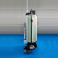Machine de purification d'eau solaire 4m³/h, système d'osmose inverse pour usage en construction, dessalement d'eau de puits, membrane RO