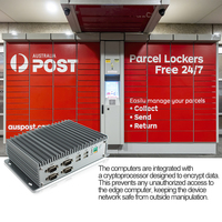 Computadora Industrial Integrada Sin Ventilador J1900 Rentable, Mini PC de Doble LAN para Control de Automatización