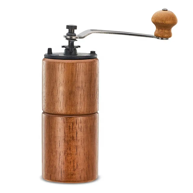Portable Travel Manual Coffee Grinder Wooden Hand Coffee Grinder