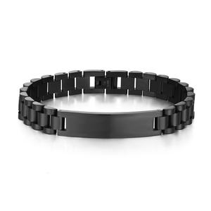 Hypoallergenic Non Tarnish Wholesale Custom Stainless Steel 18K Gold Plated Blank Bracelets <b>for</b> Women/<b>Men</b> - Product Image 5