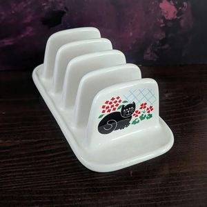 Soporte de Cerámica Clásico de Diseño Especial para Tostadas, Tacos, Jamón y Pan, Apto para Microondas, Lavavajillas y Horno - Product Image 2