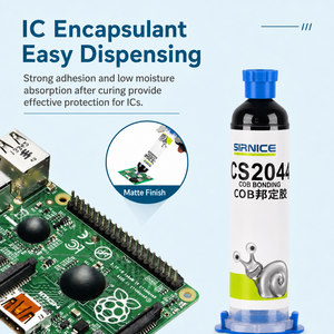 Adhesivo de un componente epoxi para encapsulado de chips IC, <span class=keywords><strong>pasta</strong></span> negra CS2044 SIRNICE - Product Image 1