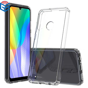 Étui transparent hybride en TPU acrylique écologique antichoc pour P40 P40 <span class=keywords><strong>Lite</strong></span> <span class=keywords><strong>Honor</strong></span> <span class=keywords><strong>9X</strong></span> <span class=keywords><strong>Lite</strong></span> Cellular - Product Image 1