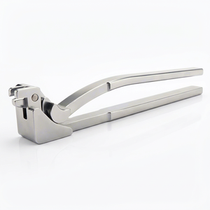 Aplicador Manual de Etiquetas para Orejas de Acero Inoxidable, Pinza Duradera para Identificación de Ganado, para Clínica Veterinaria - Product Image 1