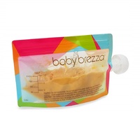 Sachets réutilisables de conservation des aliments pour bébés Sac de purée biologique pour enfants tout-petits PE plastique rechargeable Squeeze pour l'emballage de stockage de l'eau