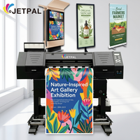 Plotter de Impresión Pequeño JetPal en Oferta de Fábrica, Impresora Eco Solvente de 70 cm para Pancartas, Adhesivos Flexibles y Pósters