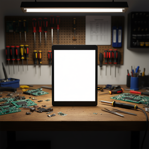 Touch Screen per iPad 2018 A1893 A1954 Nero Senza Cavo Flessibile per Pulsante Home - Product Image 3