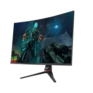 32-дюймовый изогнутый игровой монитор 16:9 2560x1440 165 Гц VA, 1 мс, sRGB 99%, FreeSync/ G-Sync-совместимый безрамочный светодиодный игровой монитор