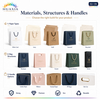 Sacs cadeaux rouges avec motif doré, emballage cadeau de luxe pour Noël, Nouvel An et promotions