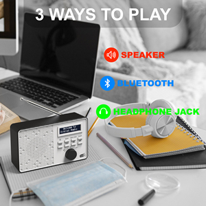 Youtong mới nhất thoa/thoa + FM bluetooths đài phát thanh di động đài phát thanh Internet - Product Image 6