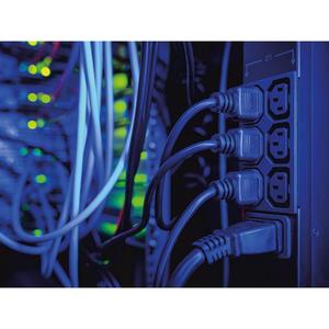 Cable de alimentación negro CEE 7/7 90 ° + C13 L = 2,5 m, 3G, 0 mm², - Product Image 2