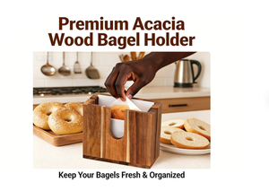 Cortador de Pan de Madera de Acacia para Panecillos y Muffins Ingleses - Product Image 3