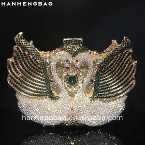 Bolso de Noche de Metal con Forma de Oso de Alta Calidad, con Cristales y Diamantes, para Bodas y Eventos, Cartera de Mano con Incrustaciones de Diamantes - Product Image 2
