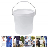 Conteneurs d'emballage en plastique de qualité alimentaire, seaux à peinture scellés, formats 1L, 3L, 5L, 10L, 15L, 20L, 25L, et 5 et 7 gallons, ronds, en PP, pour huile