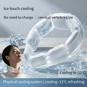 PCM <b>Neck</b> Cooling <b>Wrap</b> Ice Ring <b>Neck</b> Cooler Personal Ice Pack Collar <b>for</b> Hot Weather - Product Image 1