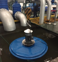 Aérateur flottant en surface pour éviter les déchets, outil aération biologique, bon pour le traitement de l'eau des résidus, grossissement jusqu'à 100 HP