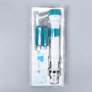 Kit de réparation de réservoir de salle de bain compact vanne de rinçage d'entrée de fond de <span class=keywords><strong>flotteur</strong></span> en plastique pour application de remplissage d'eau de toilette de cuisine d'hôtel - Product Image 3