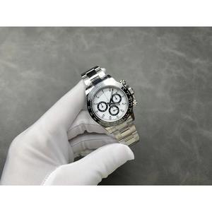 Reloj Mecánico para Hombre Drioshipping de Lujo Ligero, Acero Inoxidable 4131, 40 mm, Esfera sin Letras, Manecillas Luminosas, Cronógrafo - Product Image 4