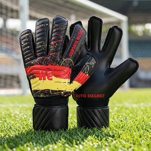 Gants de gardien de but de football professionnels pour adultes et jeunes HITO ELEGANT, fournisseur direct d'usine, respirants, antidérapants, fermeture à boucle auto-agrippante - Product Image 4