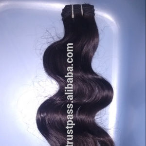 Cabello humano indio del Sur, tejido de pelo remy sin caída y sin enredos de la india - Product Image 6