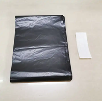 Sacs à ordures jetables en plastique PE noir écologique Sacs à ordures 30 40 microns Sacs à ordures Sacs poubelle pour la cuisine