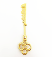 Vente chaude transfrontalière : Porte-clés en alliage de zinc avec motif du zodiaque chinois, pendentif exquis et petit accessoire