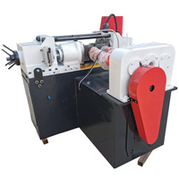 Máquina para Fabricar Pernos en U, Totalmente Automática, con Caja de Cambios Motorizada, Maquinaria para Roscado de Pernos, Tuercas y Tornillos, Alta Capacidad, 50 Conjuntos/Día