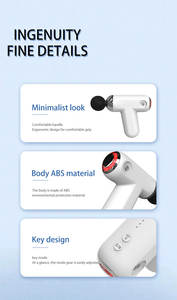 Мини-пистолет для горячего массажа, высокочастотный пистолет для горячего и холодного массажа лица - Product Image 6