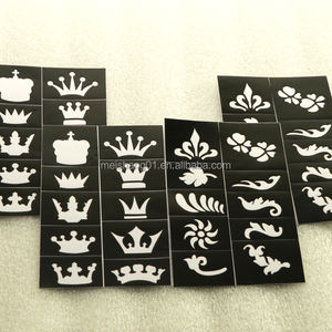 메이샹 도매 수성 임시 바디 아트 타투 스텐실 페이스 페인팅 키트 용품 - Product Image 2