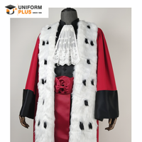 Robe de Cérémonie Officielle de Luxe pour Président de Chambre, Magistrat et Juge – Tenue Judiciaire Traditionnelle Française