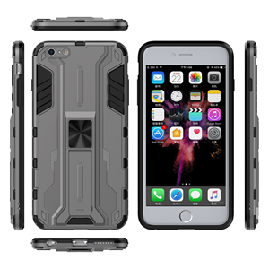 Cover per smartphone con staffa magnetica antiurto e resistente agli urti per <span class=keywords><strong>iPhone</strong></span> <span class=keywords><strong>6</strong></span> <span class=keywords><strong>Plus</strong></span> - Product Image 3