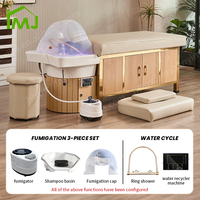 Table de massage thaïlandaise, fauteuil de lavage de cheveux, équipement de salon, lit de spa japonais pour la tête