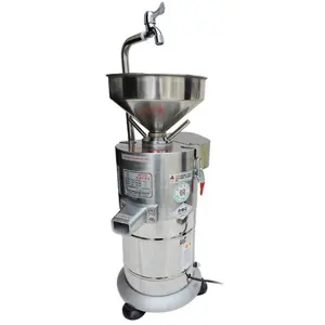With 1 Barrel Commercial Soy Milk Machine Tofu Making Paste Mill Soya Bean Grinder Juicing Soymilk Extractor