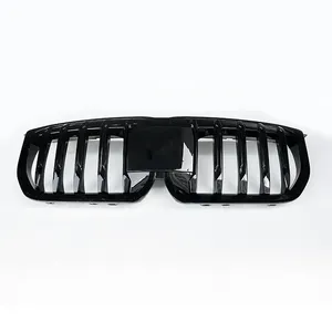 Car Front <b>Grille</b> <b>For</b> X1 U11 2023-2025 Single Dual Line <b>Mesh</b> Cover Trim Body Kit Exterior Auto Parts Tuning - Product Image 6