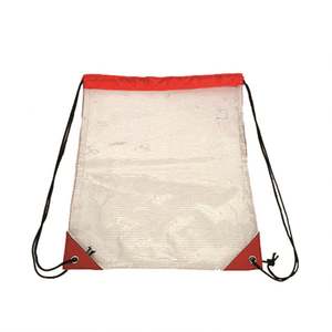 Sacs à cordon en PVC, taille moyenne, écologiques, sacs transparents tendance pour sacs cadeaux - Product Image 2