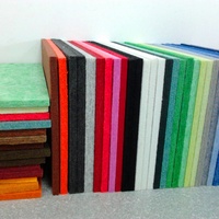 Panneau acoustique moderne en feutre 100 % polyester recyclable, haute réduction du bruit pour la décoration intérieure, les studios et les salles de piano